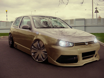 VOLKSWAGEN GOLF 4 FRONT BUMPER