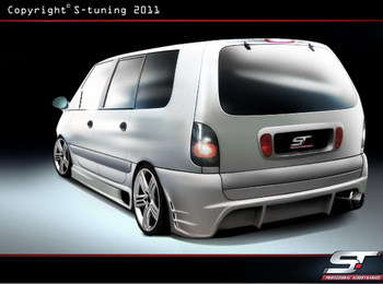 RENAULT ESPACE REAR BUMPER