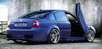 VOLKSWAGEN PASSAT B5 00-05 REAR BUMPER