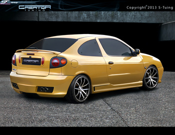 RENAULT MEGANE I REAR BUMPER