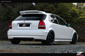 Für HONDA CIVIC VI 1995-2001 Hatchback Heckspoiler, Rear- Spoiler, Roof Spoiler ZEAL Style