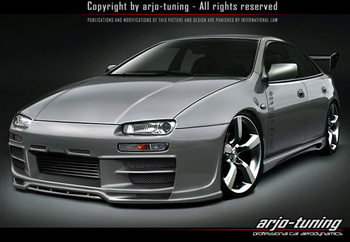 MAZDA 323F FRONT BUMPER