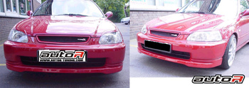 HONDA CIVIC 95-99 HATCHBACK FRONT UNDERBUMPER SPOILER