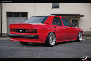 Für Mercedes w201  190 Spoiler AMG , Trunk Spoiler, Duck