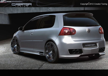 VOLKSWAGEN GOLF 5 REAR BUMPER