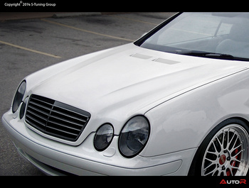 MERCEDES W208 HOOD