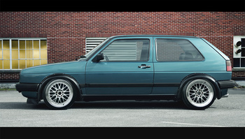 VOLKSWAGEN GOLF 2 front and rear wheel arch extension