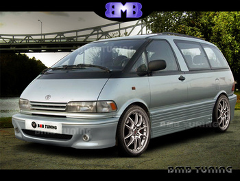 TOYOTA PREVIA FRONT BUMPER