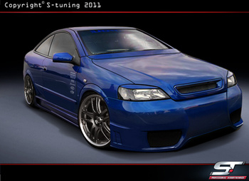 OPEL ASTRA G FRONT BUMPER