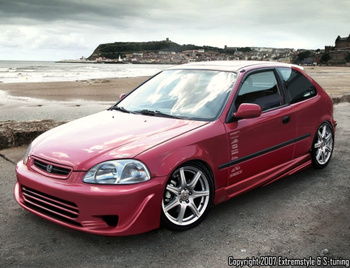 HONDA CIVIC 95-99 HATCHBACK SIDE SKIRTS