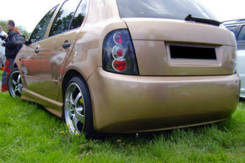 SKODA FABIA REAR BUMPER