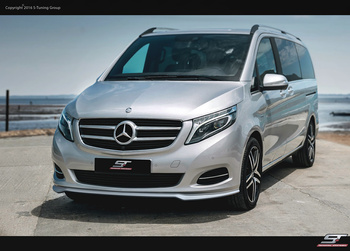 MERCEDES W447 FRONT UNDERBUMPER SPOILER