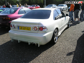 HONDA CIVIC 92-95 COUPE REAR BUMPER