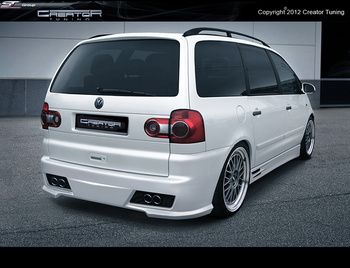 VOLKSWAGEN SHARAN REAR BUMPER