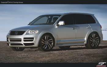 VOLKSWAGEN TOUAREG SIDE SKIRTS