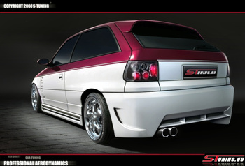 OPEL ASTRA F REAR BUMPER