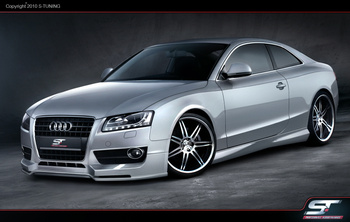 AUDI A5 FRONT UNDERBUMPER SPOILER
