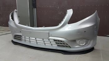 MERCEDES W447 FRONT UNDERBUMPER SPOILER
