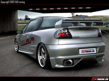 OPEL TIGRA TRUNK SPOILER