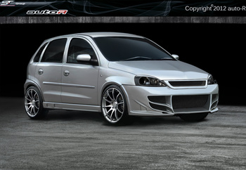 OPEL CORSA C FRONT BUMPER