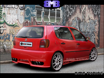VOLKSWAGEN POLO 6N REAR BUMPER