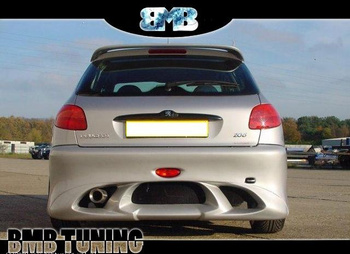 PEUGEOT 206 REAR BUMPER