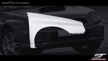 SUBARU IMPREZA 01-03 FRONT FENDERS