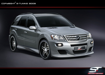 MERCEDES ML W164 FRONT BUMPER