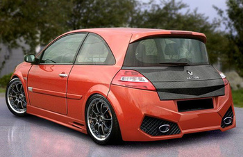 RENAULT MEGANE II REAR BUMPER