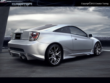 TOYOTA CELICA T23 REAR BUMPER