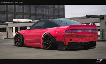 NISSAN 200SX S13 WIDE BODY