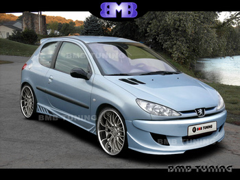 PEUGEOT 206 FRONT BUMPER