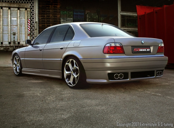 BMW E38 REAR UNDERBUMPER SPOILER