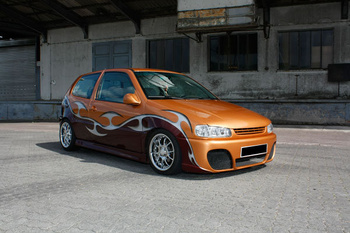 VOLKSWAGEN POLO 6N FRONT BUMPER