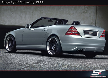 MERCEDES W170 TRUNK SPOILER