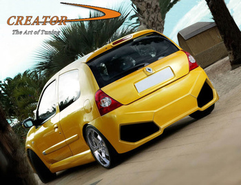 RENAULT CLIO II REAR BUMPER