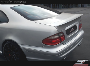 MERCEDES W208 TRUNK SPOILER