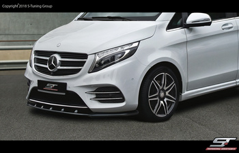 MERCEDES W447 FRONT UNDERBUMPER SPOILER