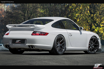 Für PORSCHE 911 997 Spoiler Heckspoiler, Heckklappe,Rear Spoiler Roof GT GT3 GTR