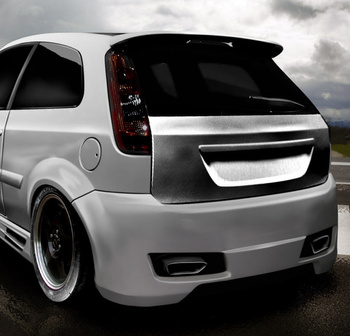 FORD FIESTA 2001 REAR BUMPER