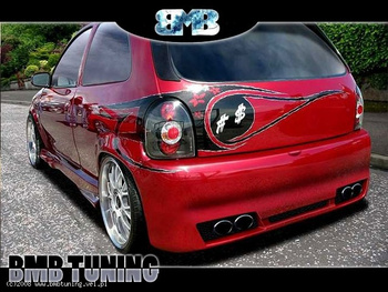 OPEL CORSA B REAR BUMPER