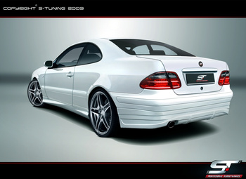 MERCEDES W208 REAR BUMPER