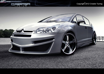 CITROEN C4 FRONT BUMPER