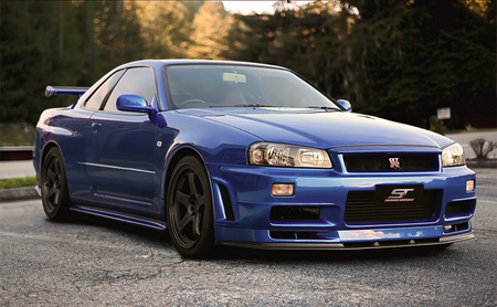 NISSAN SKYLINE R34 GTT FRONT BUMPER
