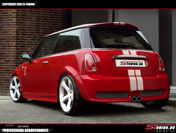 BMW MINI COOPER REAR BUMPER