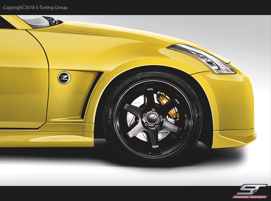 NISSAN 350Z FRONT FENDERS Satz Kotflügel links + rechts