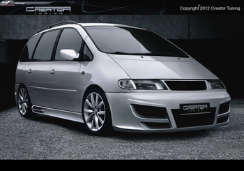 VOLKSWAGEN SHARAN FRONT BUMPER