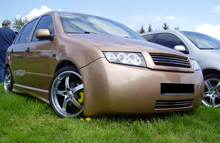 SKODA FABIA FRONT BUMPER