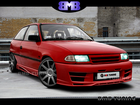 OPEL ASTRA F FRONT BUMPER