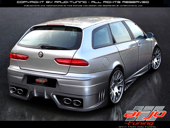 ALFA ROMEO 156 REAR BUMPER